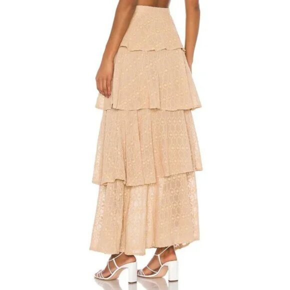 SUNDRESS Adria Skirt in Georgette Canyon - Picture 3 of 6